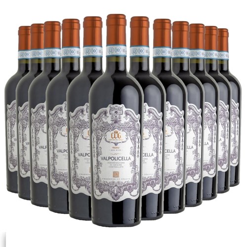 Case of 12 Cantina del Garda Valpolicella 75cl Red Wine